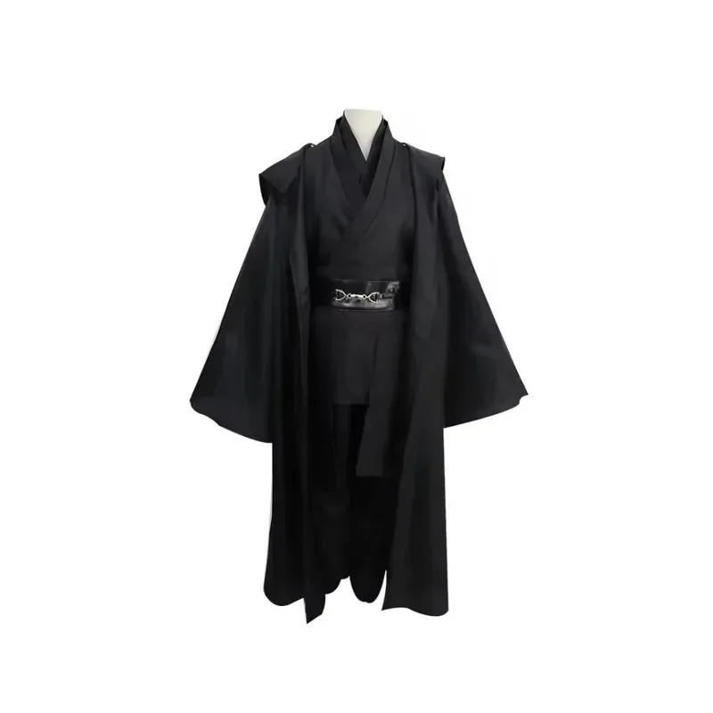 

New High Quality Cosplay Suit Halloween Costume Star Cosplay Wars Warrior Black Jedi Costumes