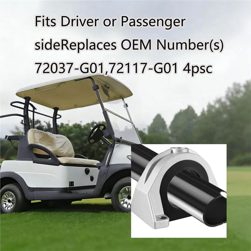 NALFI-Rear Spring ISO Mount Cap Rubber Bushing 72037-G01 72117-G01 For EZGO TXT Gas Golf Cart 1994-2008