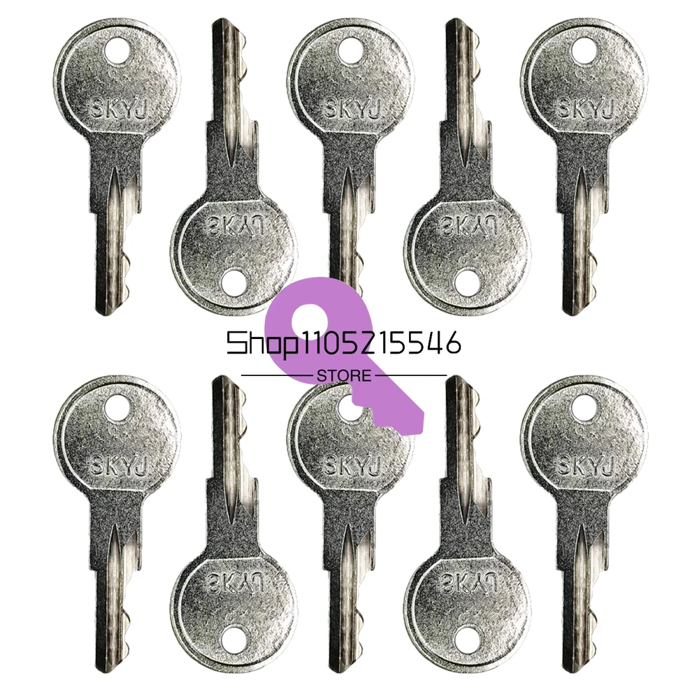 20/10/5/1 Stück SKYJ Zündschlüssel ELI80-0108 SKYJ-Schlüssel kompatibel mit Link Belt kompatibel mit SkyJack kompatibel mit Terex Neu