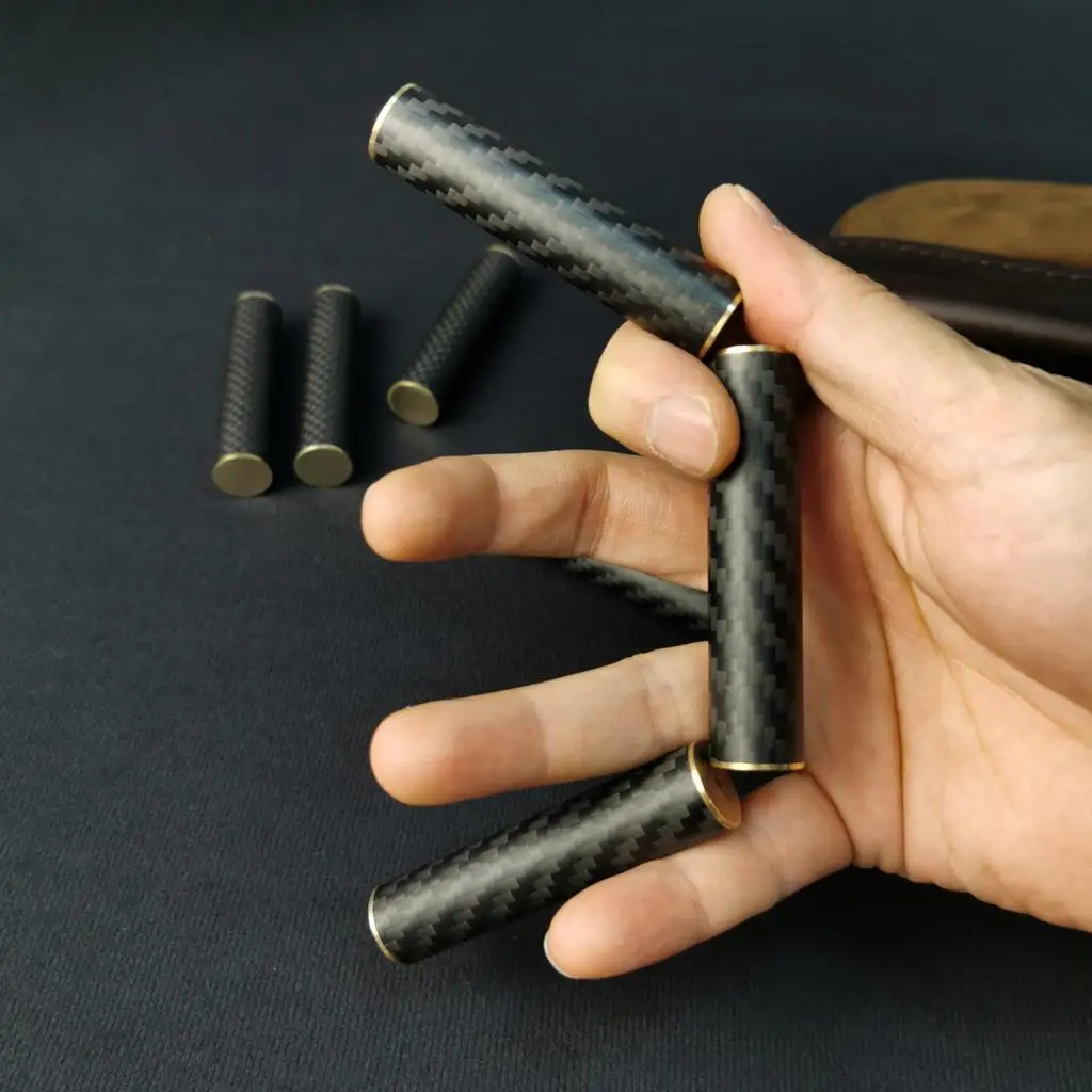 EDC zabawki typu Fidget Stress Relief dla dorosłych magnetyczny metalowy włókno węglowe trzyczęściowy kij obrotowy kreatywny prezent