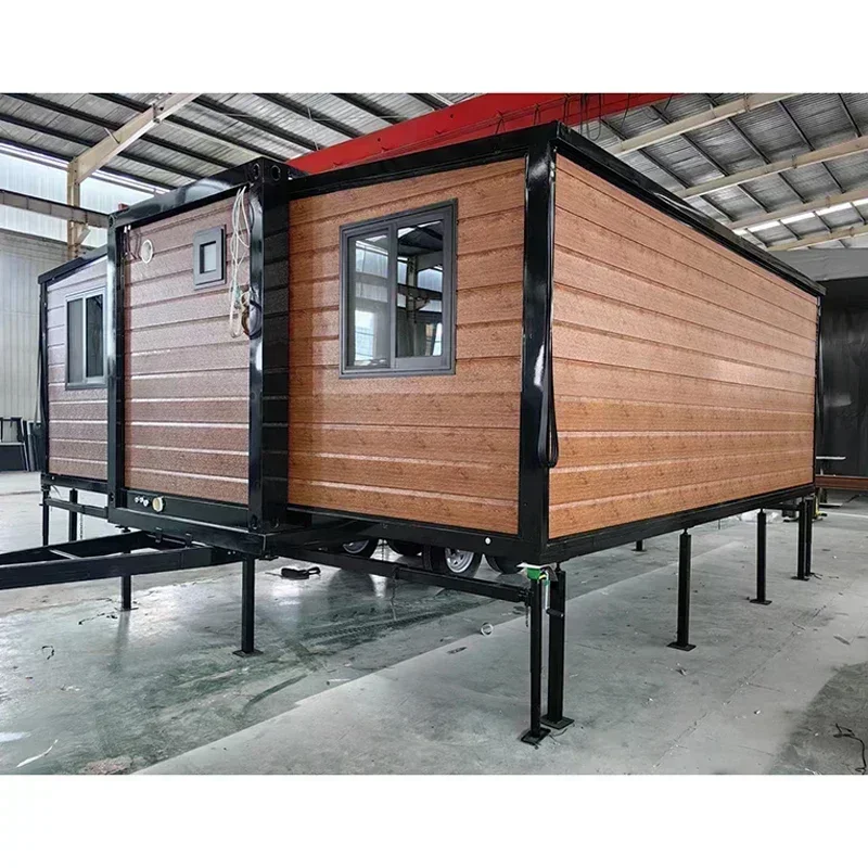 Factory Direct Supply Modular House Australia Tiny Home Prefab Steel 2 Bedroom Expandable Container House Prefabricated