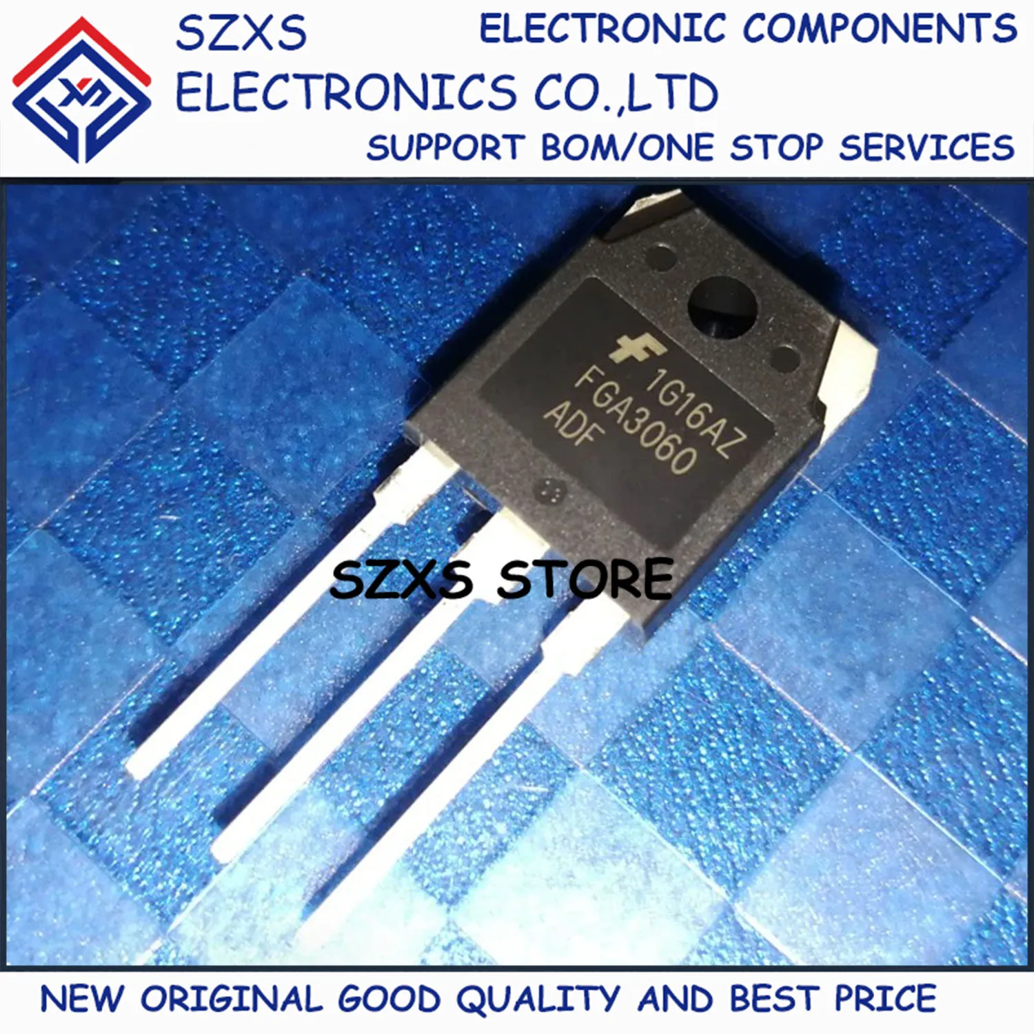 

New Original 5Pcs FGA3060ADF TO-3P 600V 30A Powerful IGBT Transistor In Stock Electronic Components Good Quality