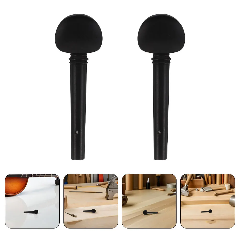 

8pcs 3/4 Violin Tuning Pegs Wooden Fish Eye Design Secure String Hold Replacement For Violin Parts Accessories Pitch Adjustment