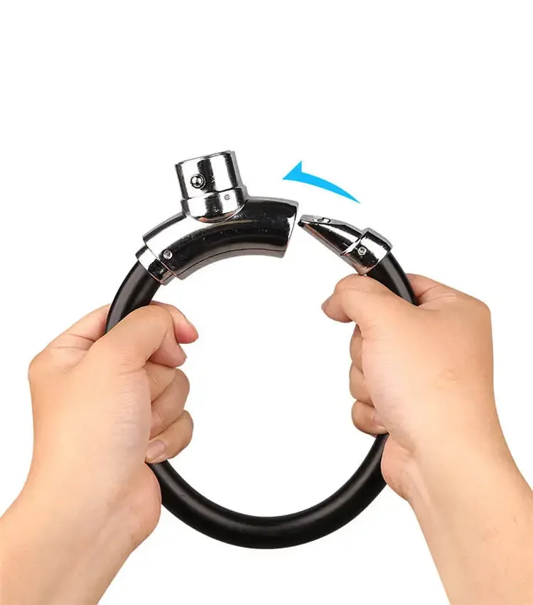 屋外サイクリング自転車リングロック盗難防止マウンテンロードバイクポータブルミニ自転車液体リングロック自転車ロック