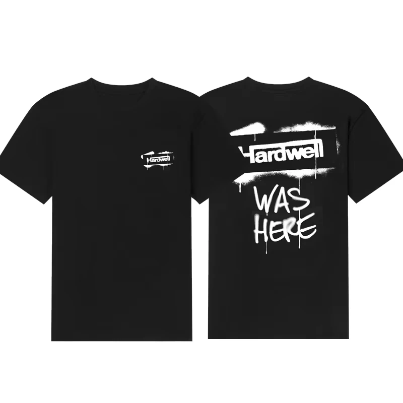 

2025 Hardwell Summer Women's T-shirts Printed T-shirts Fashion Designer T-shirts Cotton Oversized T-shirts Summer Tops Tee Women