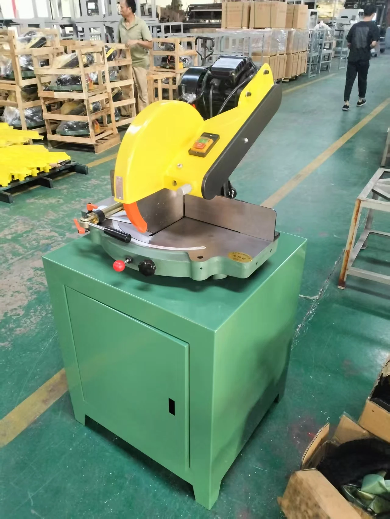 Aluminum Profile Single-head Cutting Machine Manual Single-head Rotary Table Cutting Saw