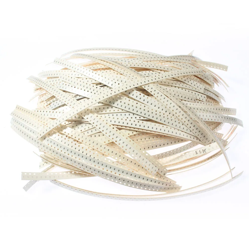 7300pcs 0603 Film Resistor Set 146 Types 0R~1M Ohm 5% SMD Resistors Assorted Kit Pack 10 ohm resistance