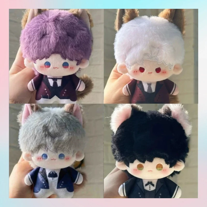

10cm Love And Deepspace Fanfiction Fan Goods Cotton Doll Rafayel Cat Butler Printed Plush Toys Game Collection Anime Fans Decor