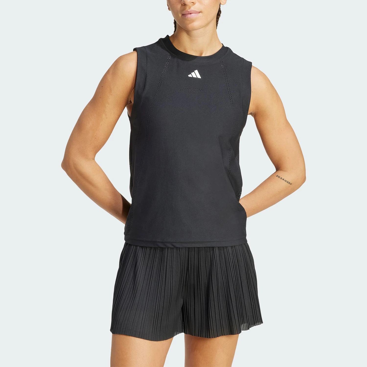 

Adidas Authentic 2025 Women's Cool Breathable T-Shirt Round Neck Sport Vest JN6902