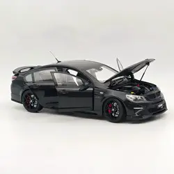 Escala 1/18 para HSV GTSR W1 PHANTOM Black, completamente abierto, puertas, modelos fundidos a presión, colección de coches, regalo automático