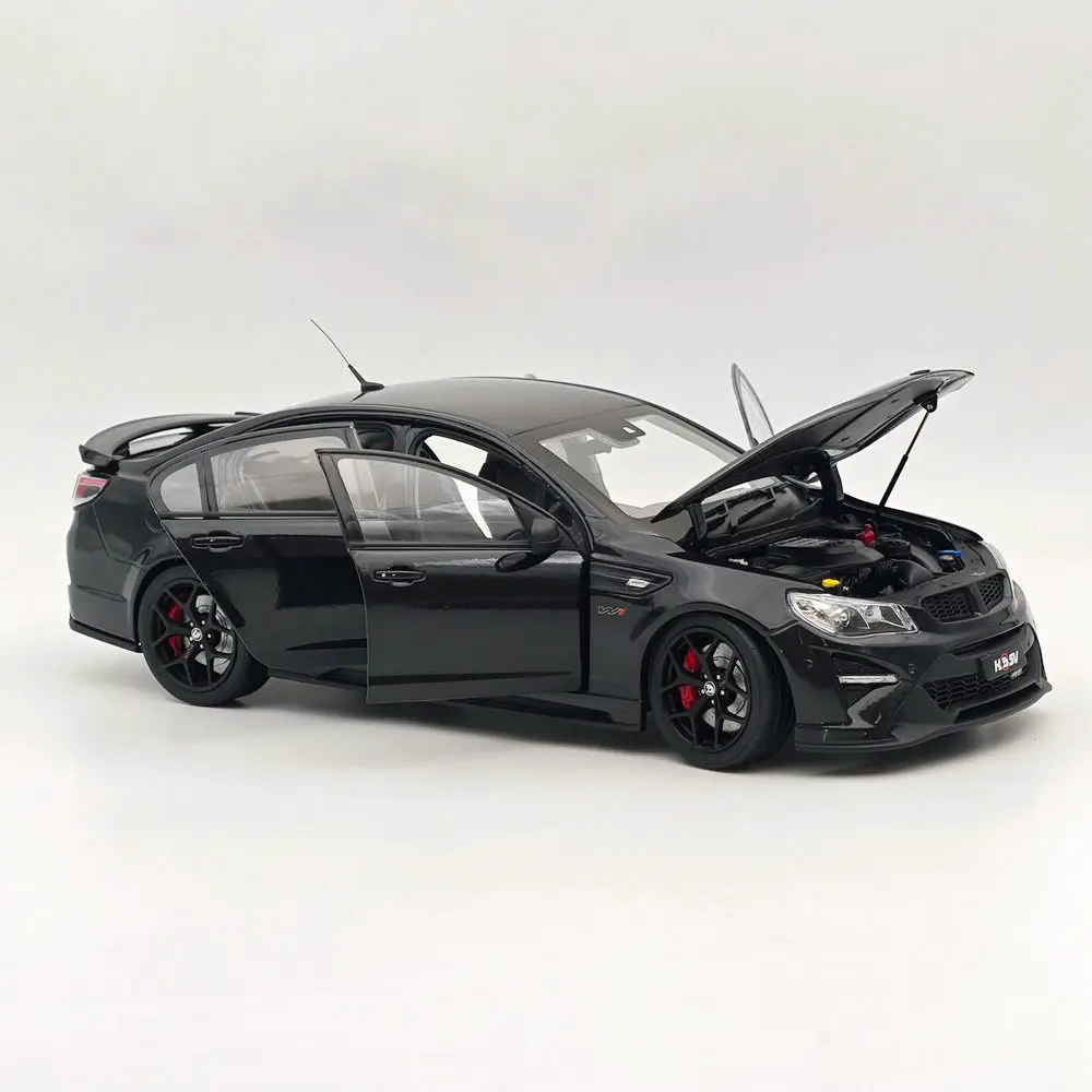 1/18 Scale For HSV GTSR W1 PHANTOM Black Fully Open The Doors Diecast Models Car Collection Auto Gift