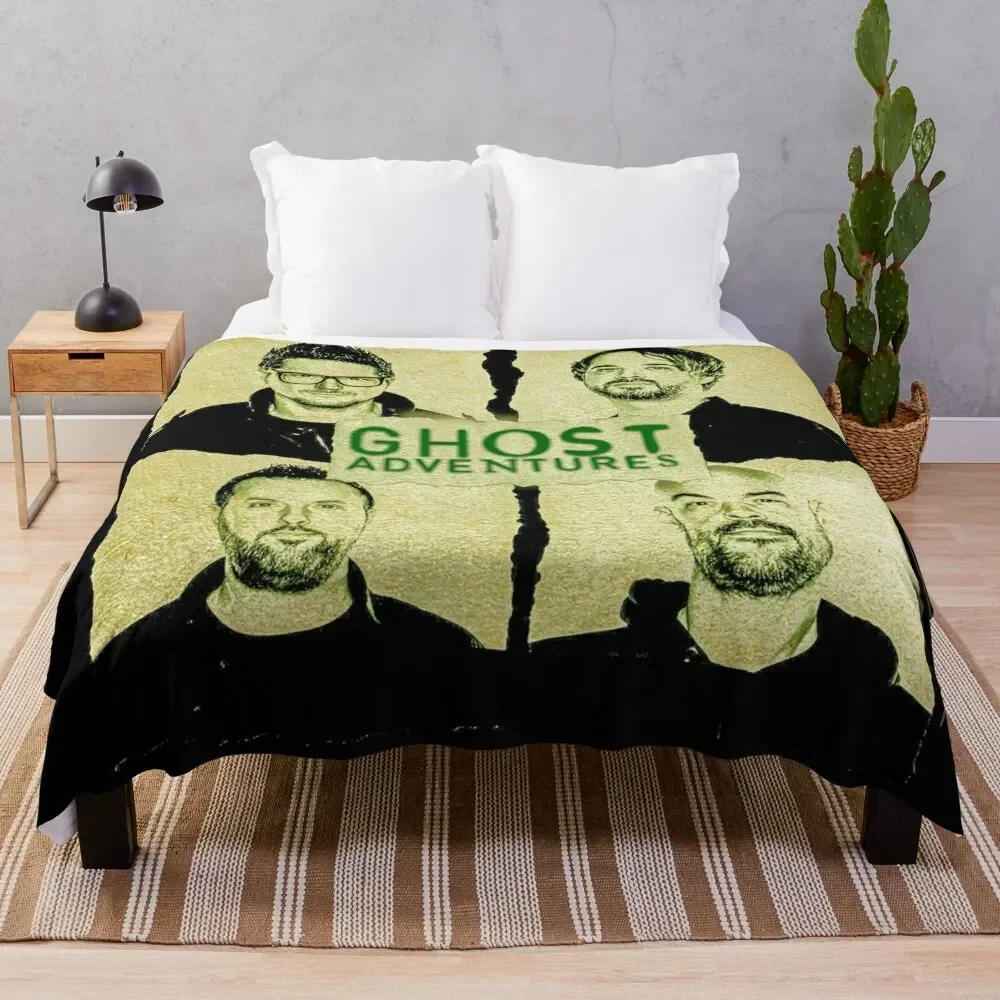 

Ghost Adventures Crew Throw Blanket Hairy Personalized Gift Blankets