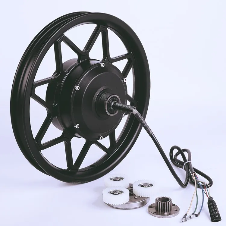 14 Inch 36V 48V 250W 350W Brushless Geared Electric Bicycle Bike Ebike Rear Wheel Hub Motor