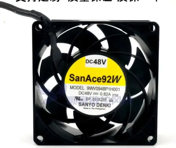 

SANYO DENKI 9WV0948P1H001 IP68 DC 48V 0.82A 90x90x38mm Server Cooling Fan