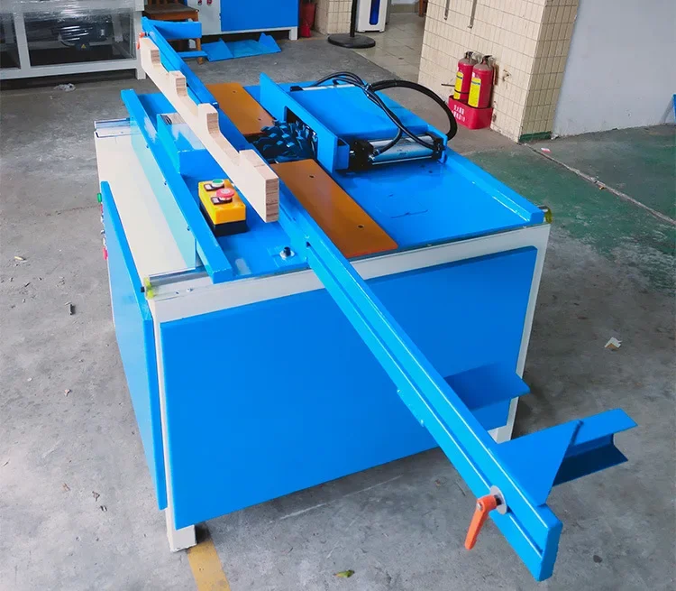 Direct Selling Wood Pallet Making Machine American Wood Pallet Slotting Groover Router Machine Automatic Pallet Grooving Machine