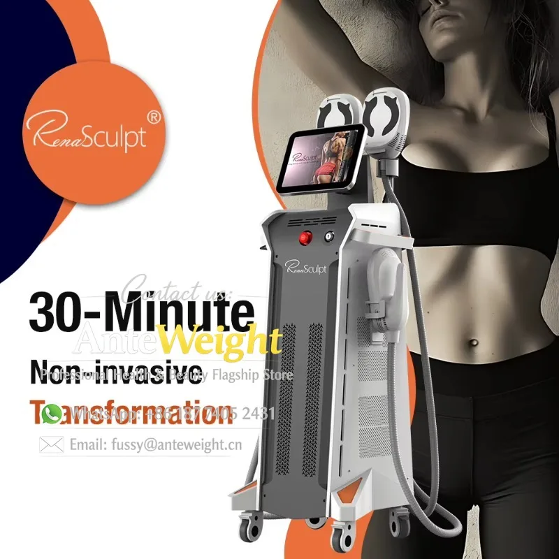 Ems 5 Handles 15 Tesla Muscle Stimulator Ems Machine With Ems Pelvic Chair
