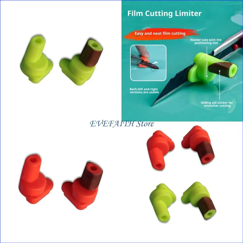 124B Upgrades Automotive Film Trimming Guide Tool Pair for Window Tint & Detail Work
