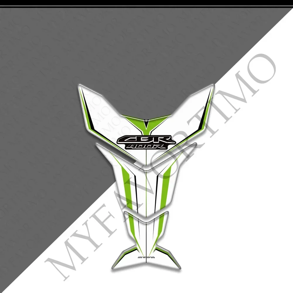 

Almohadilla protectora para tanque de motocicleta, calcomanías adhesivas laterales para HONDA CBR 400R