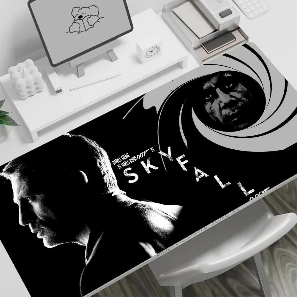 1PC James Bond 007 Mouse Mat Desk Mat With Pad Gaming Accessories Prime Gaming XXL Keyboard Pad Padding Mat