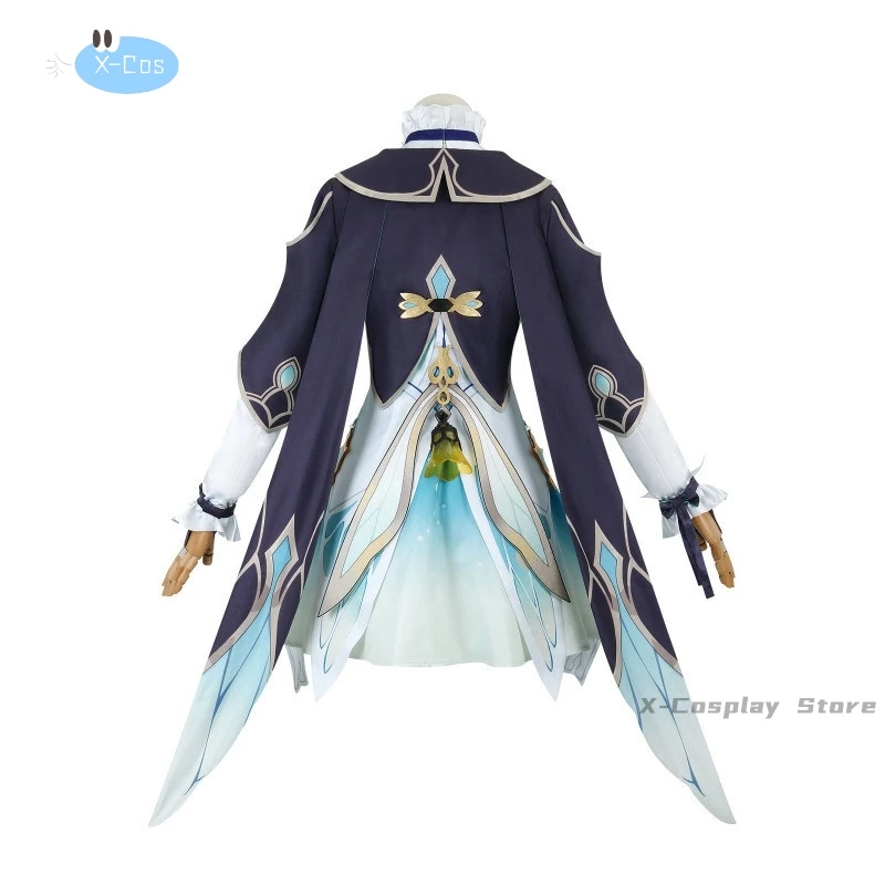 ชุดยูนิฟอร์มชุดคอสเพลย์ผู้หญิงหิ่งห้อยราวรูปดาวจาก honkai ชุดทั้งชุดชุดยูนิฟอร์มชุดคอสเพลย์หิ่งห้อยเครื่องประดับชุดวิกผม