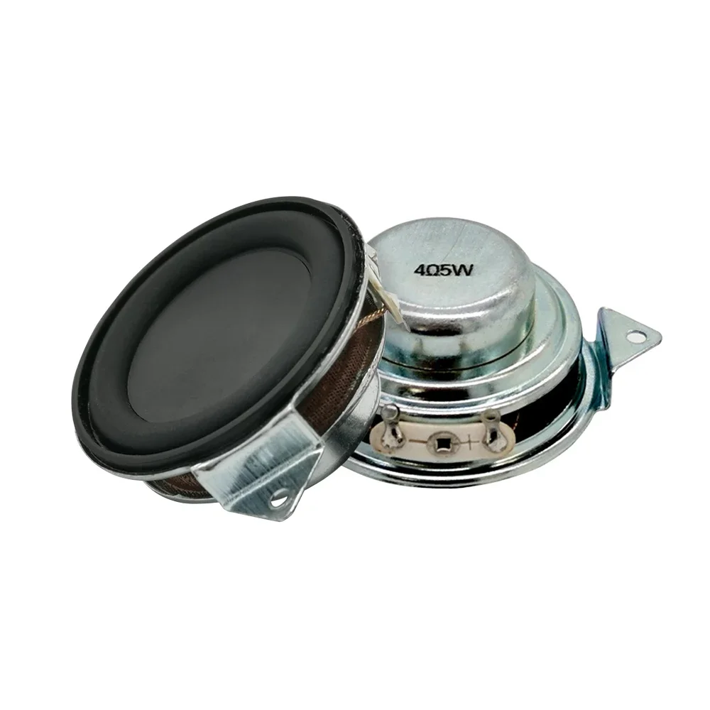 AUIN 2 szt. 1,5-calowe głośniki pełnozakresowe 4 Ohm 8W 40MM neodymowe z wewnętrznym magnesem, składane, do samodzielnego montażu, głośnik Bluetooth — zdjęcie produktu 4