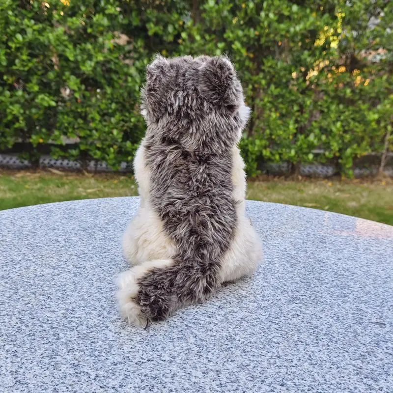 人工アラスカ子犬犬ぬいぐるみそり犬人形リアルな動物シミュレーションぬいぐるみかわいいおもちゃギフト