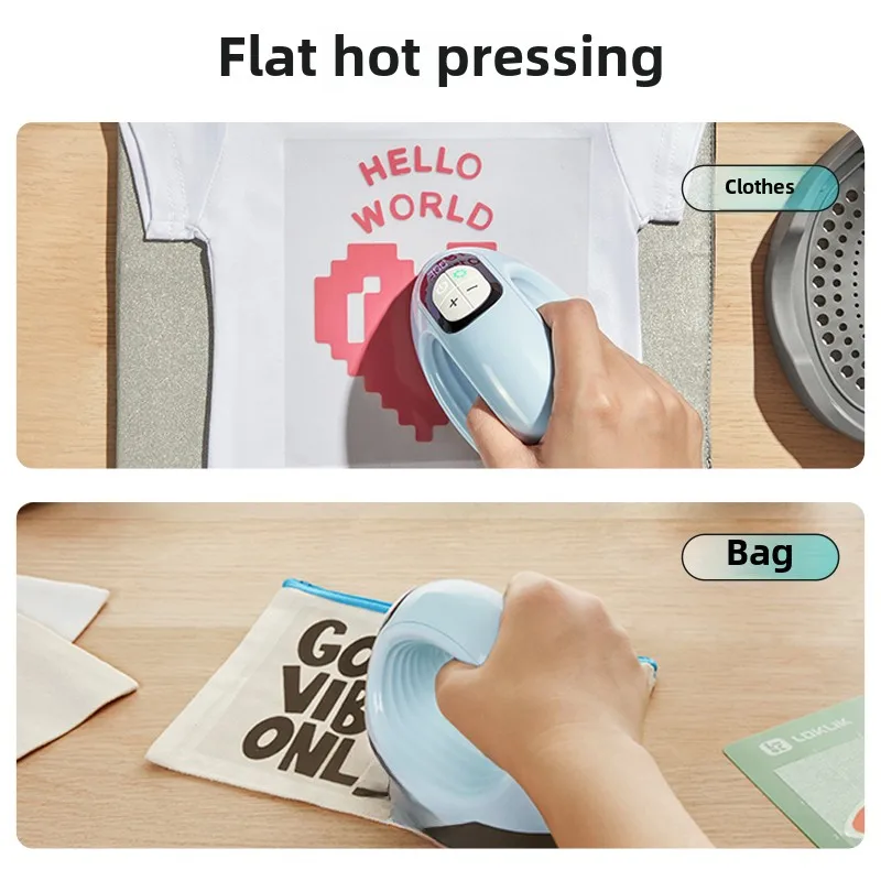 Portable Mini Heat Transfer Machine M Household Small Heat Press Handmade DIYT-Shirt