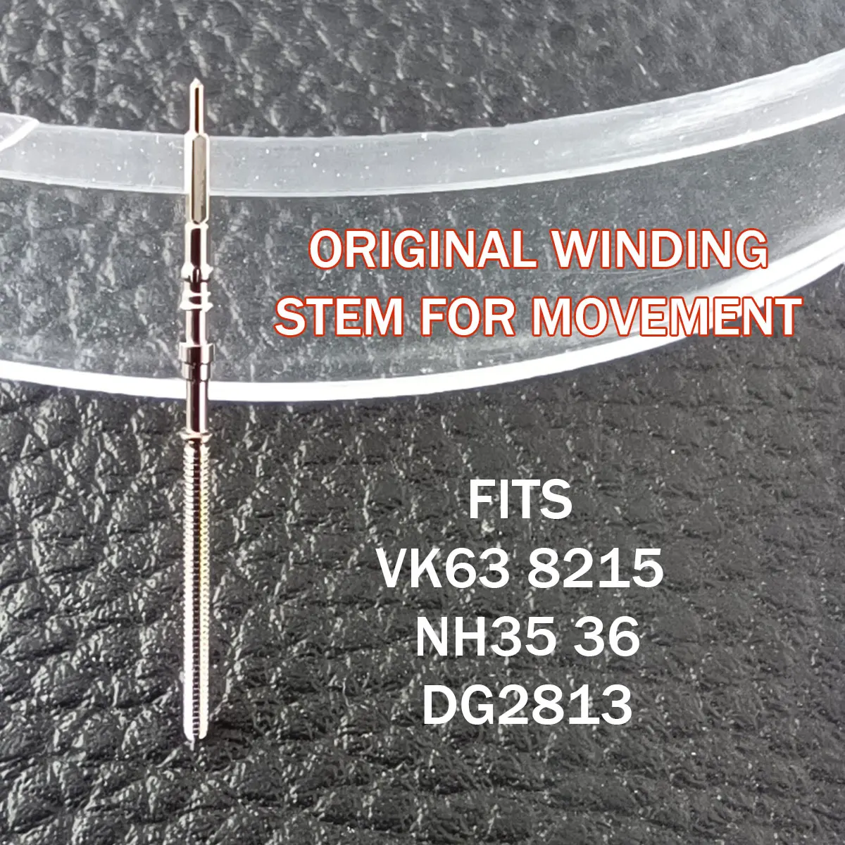 Original Winding Stem for Movement Stainless Steel Winding Stem for NH35 NH36 DG2813 8215 VK63 Repiar Crown Kits