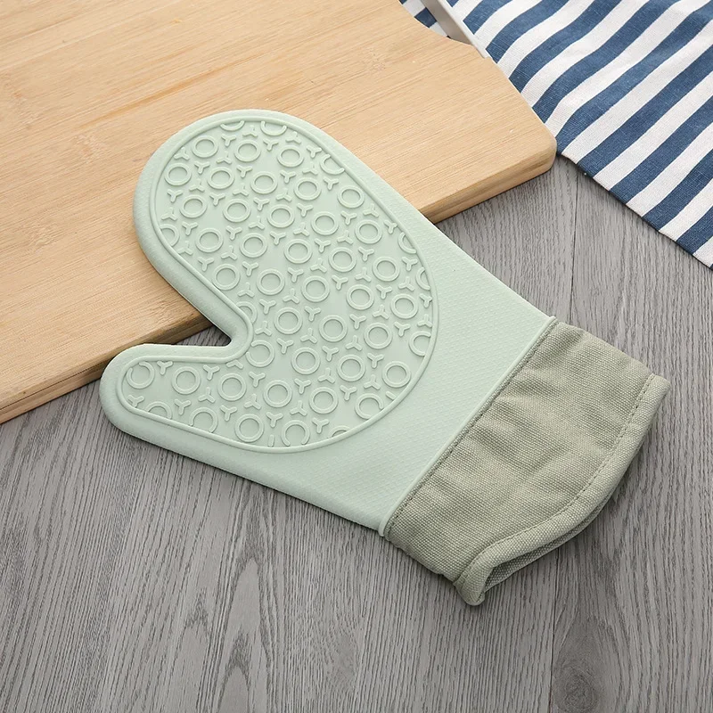 

Жаропрочные силиконовые перчатки для приготовления барбекю для кухни, микроволновой печи и дома