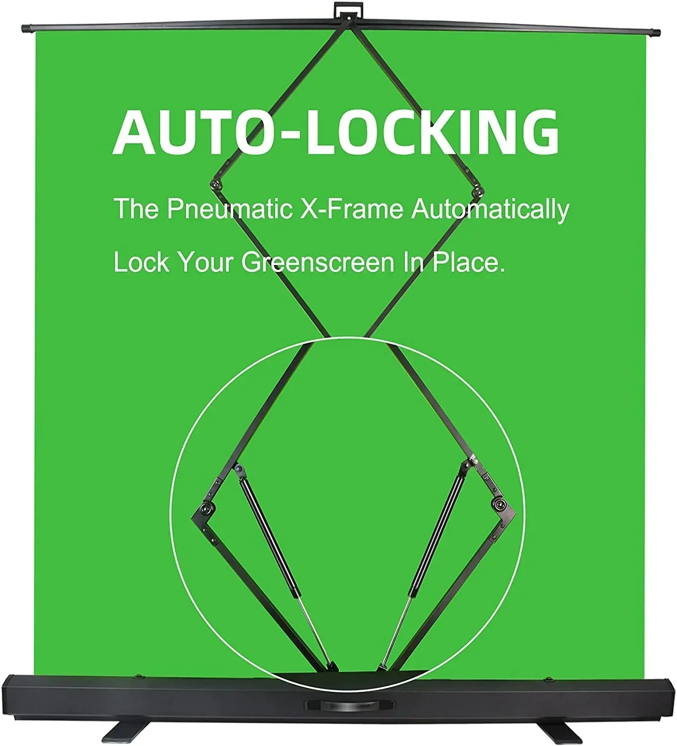 2026 2.5m X2.5m Collapsible Screen Backdrop Portable Retractable Chroma Key Panel Photo Background With Stand For Video