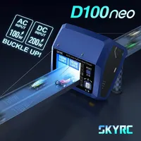 D100neo SKYRC Smart Charger AC100W DC200W for 1-6S LiPo/LiFe/LiIon/LiHV Battery RC Model Car Accessories
