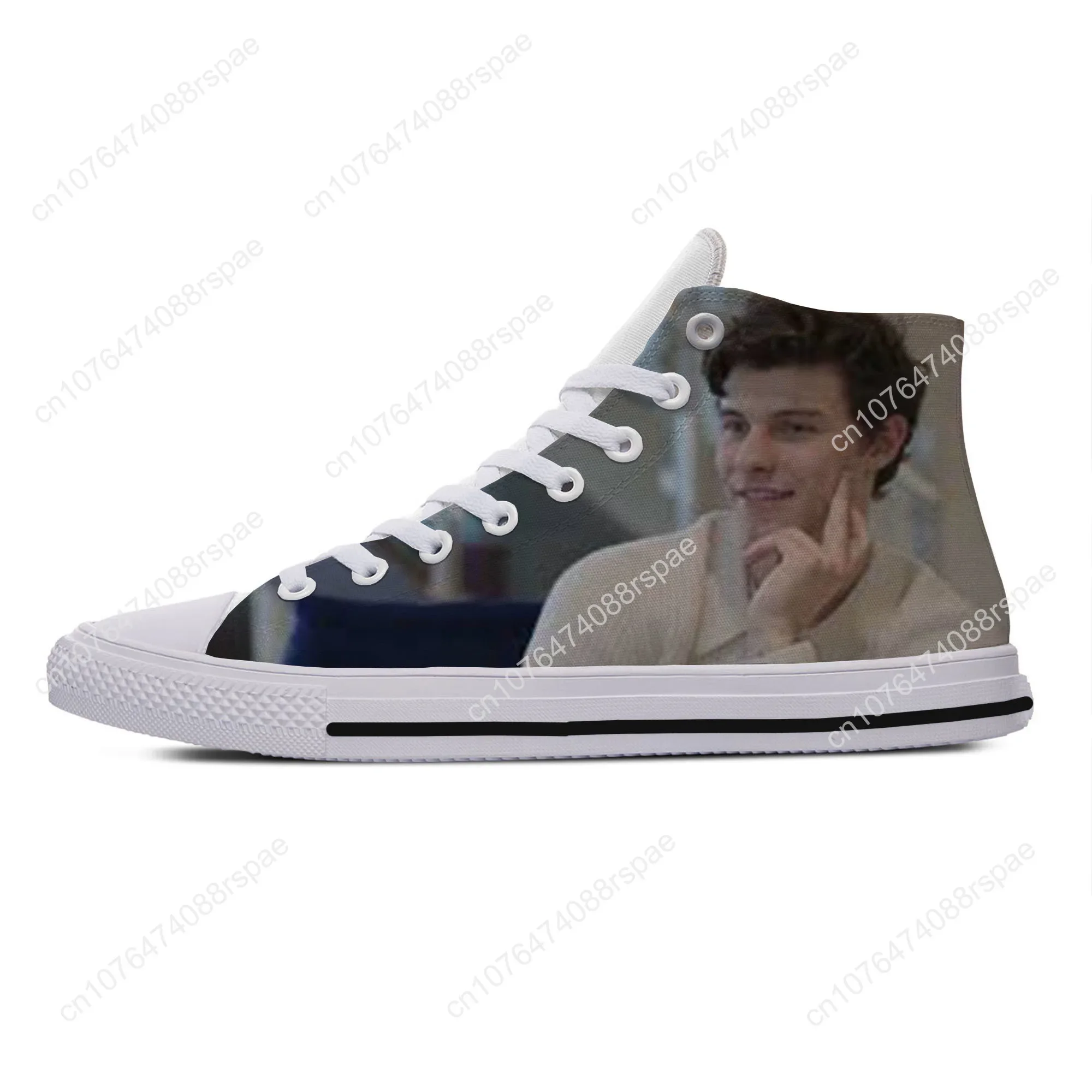 Baskets montantes pour hommes et femmes, Chaussures de planche, Handiness Casual Shoes, Pop Music, Hot, Cool, Funny, Summer, High Quality, Shawn Kenwood ES