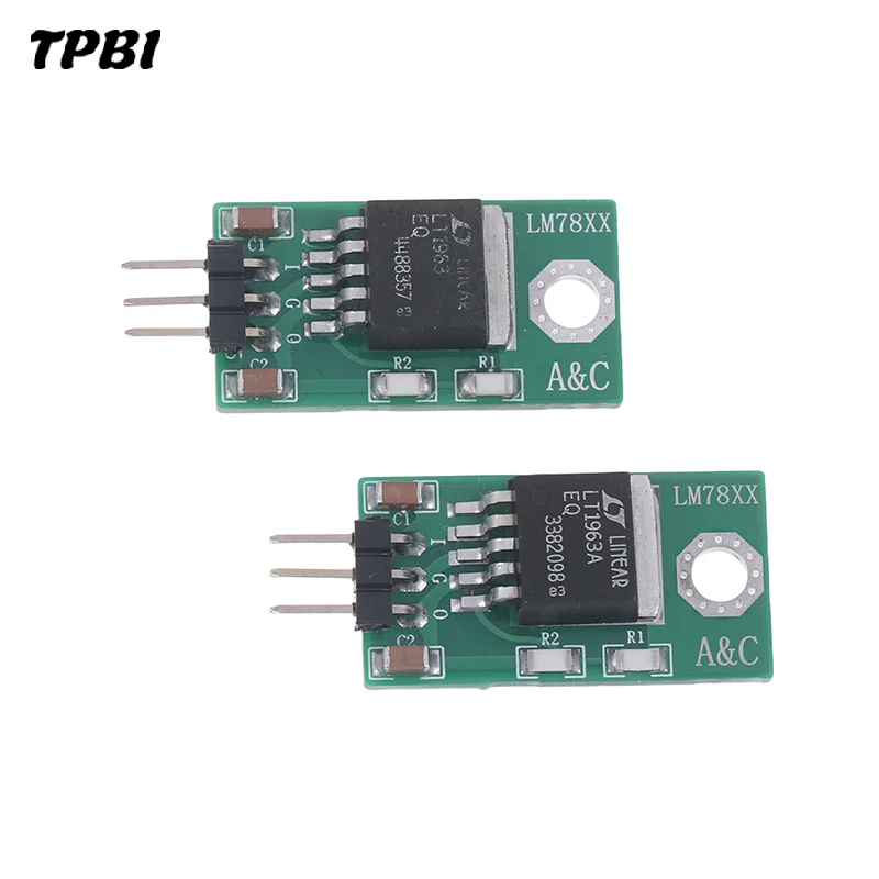 5.5V-12V To 5V 1.5A DC-DC Converter módulo de alimentación блок питания LT1963-7805 Step-Down Power Supply Module DIY Projects