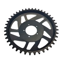 For Bafang BBSHD 48V 52V 1000W Mid Motor Chain Wheel Chainring 42T Cranksets CNC 7075 Aluminum Alloy 8FUN Parts