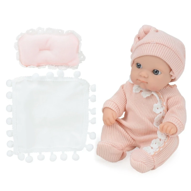 8 inch babypopset voor peuterleven zoals reborns speelgoed verjaardagscadeau realistische babypopset met kleding rollenspel