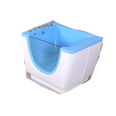 Pet shop supplies pet black and white SPA machine puppy special pet bathtub