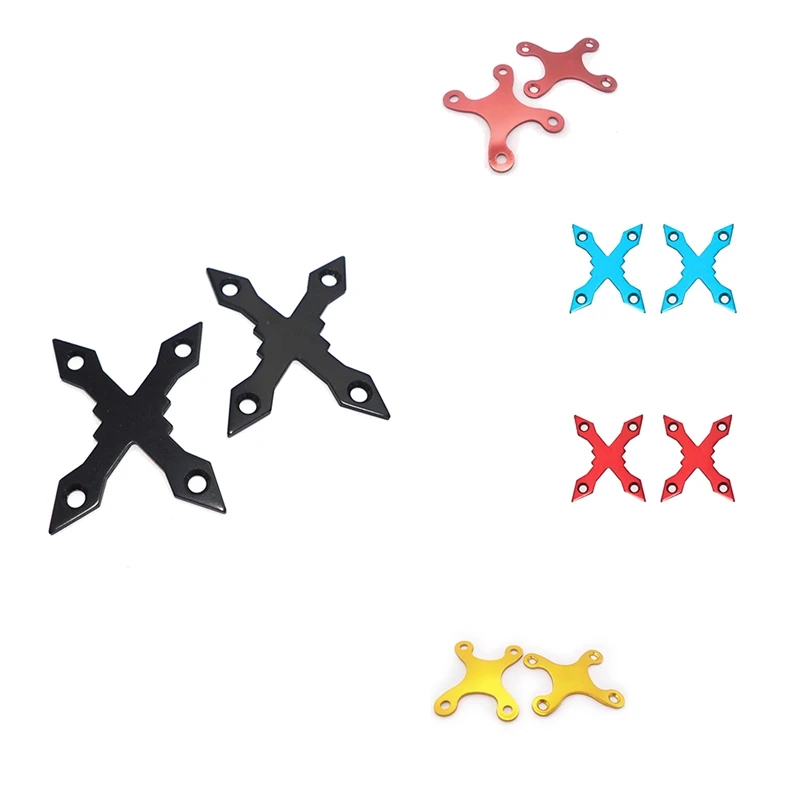 2 Pcs Protective Gaskets Longboard Hardware Deck Accessories Pads Screw Pads Round Edge Durable Parts Skateboard