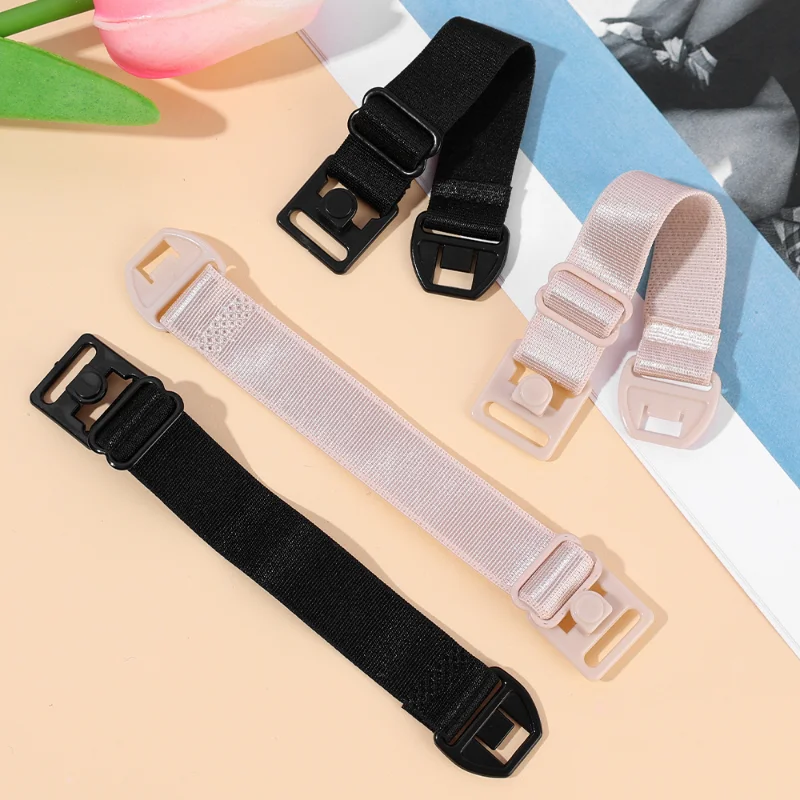 Mulheres Enfermagem Elastic Bra Shoulder Strap Extensão Buckles Ajustável Extended Straps Buckle Removable Underwear Acessórios