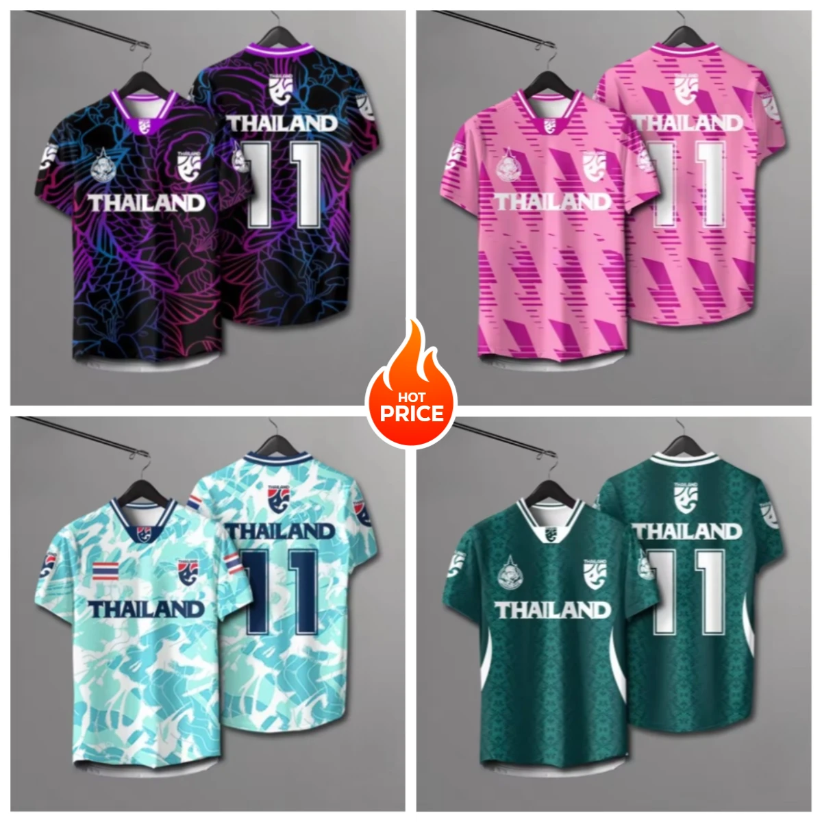 

2025 3D Printed Football Training Comfortable and Breathable Large-sized Adult and Children's Jerseys and T-shirts GJHG