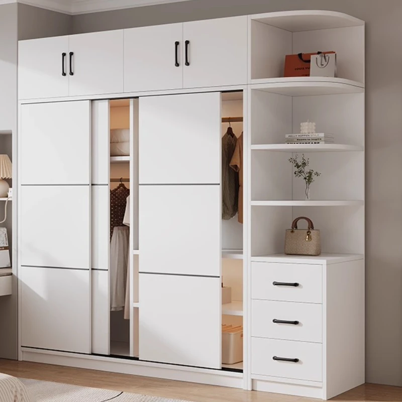 

Storage Organizer Wardrobe Children Closet Clothes White Large Wardrobe Bedroom Drawer Armario Armable De Ropa Salon Furniture