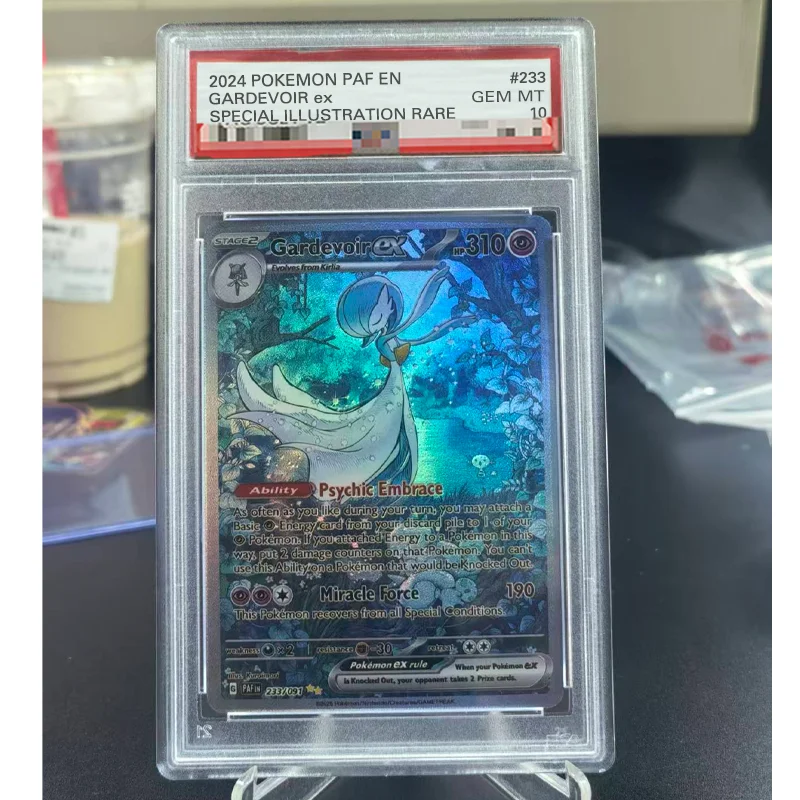 Kartu Diy Pkm Ptcg Kartu Ptcg Bahasa Inggris Kartu Rating Scarlet Violet Paldean Fates Gardevoir Ex 233 Mew Ex 053 Roaring Moon 162 Kartu Anime