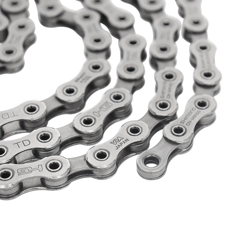 SHIMANO XTR CN M9100 MTB Chain 12 Speed 126 Links with Quick-Link 12V HG Chain for Mountain Bike Original Bicycle Parts