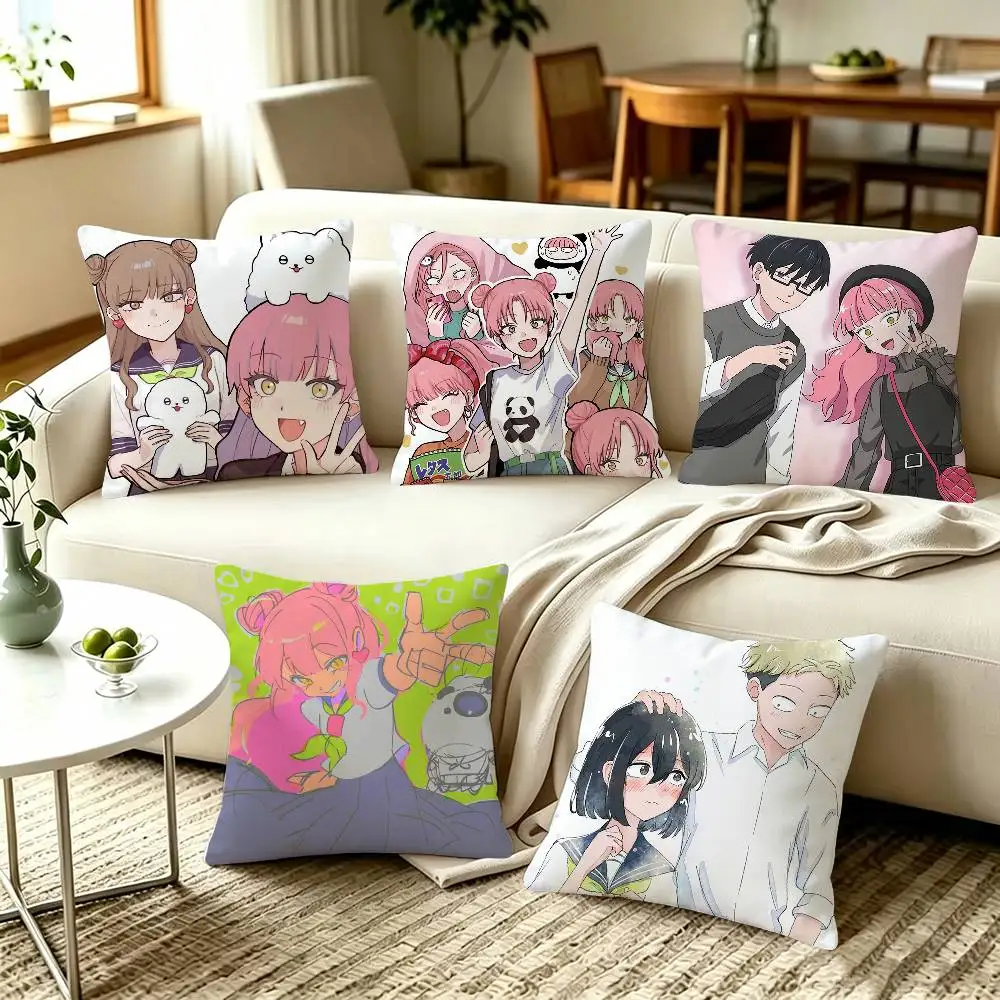 You and I are Polar Opposites Miyu Suzuki   Home Sofa Cushion Covers and Aecorative Custom Pillow Covers