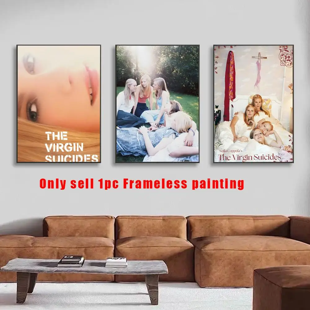 The Virgin Suicides Poster HD Self-Adhesive Wall Decals For Living Room & Bedroom Home Decor Gift