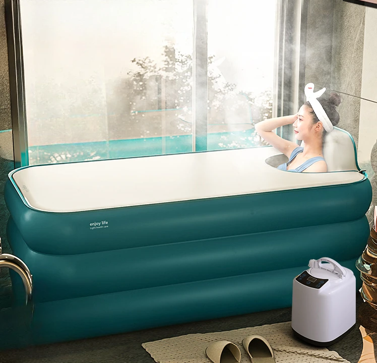 Sweat Steam Household Full Body Inflatable Bathtub for Bathing Sweat Steam Wireless Medicine Evaporation Home Style Sauna