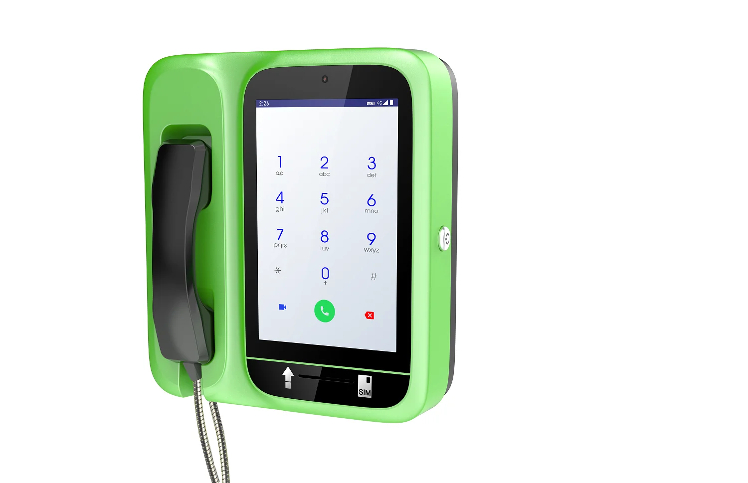 Android 11 School Outdoor Face recognition 10 inch Large Screen 4G LTE Wireless Desktop Smart Video Public Telephone Payphone