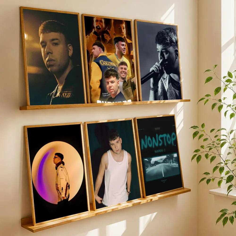 Rapper Q-Quevedo Poster HD Wall Stickers Mural Self-Adhesive Decals Home Decor Bedroom & Living Room Gift Idea