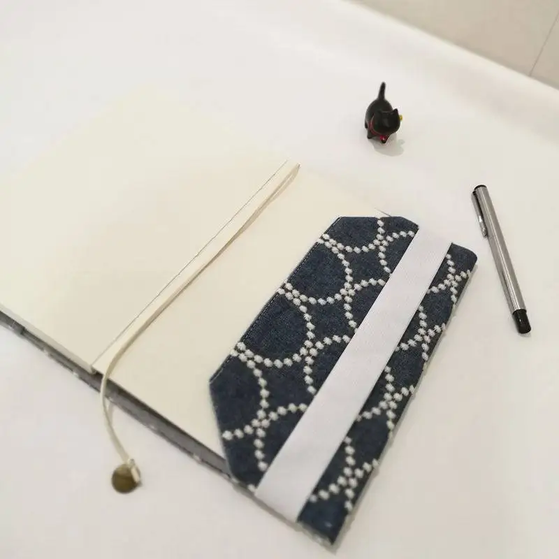 Fabric Embroidery Handmade Book Cover, Cloth Book Cover For A5 A6 Notebook Protection