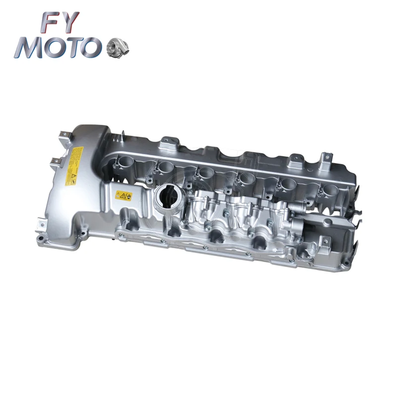 Aluminum Valve Cover W/ Gasket 11127565284 for 07-14 S N54 N54B30A 3.0L Turbocharged ENGINE