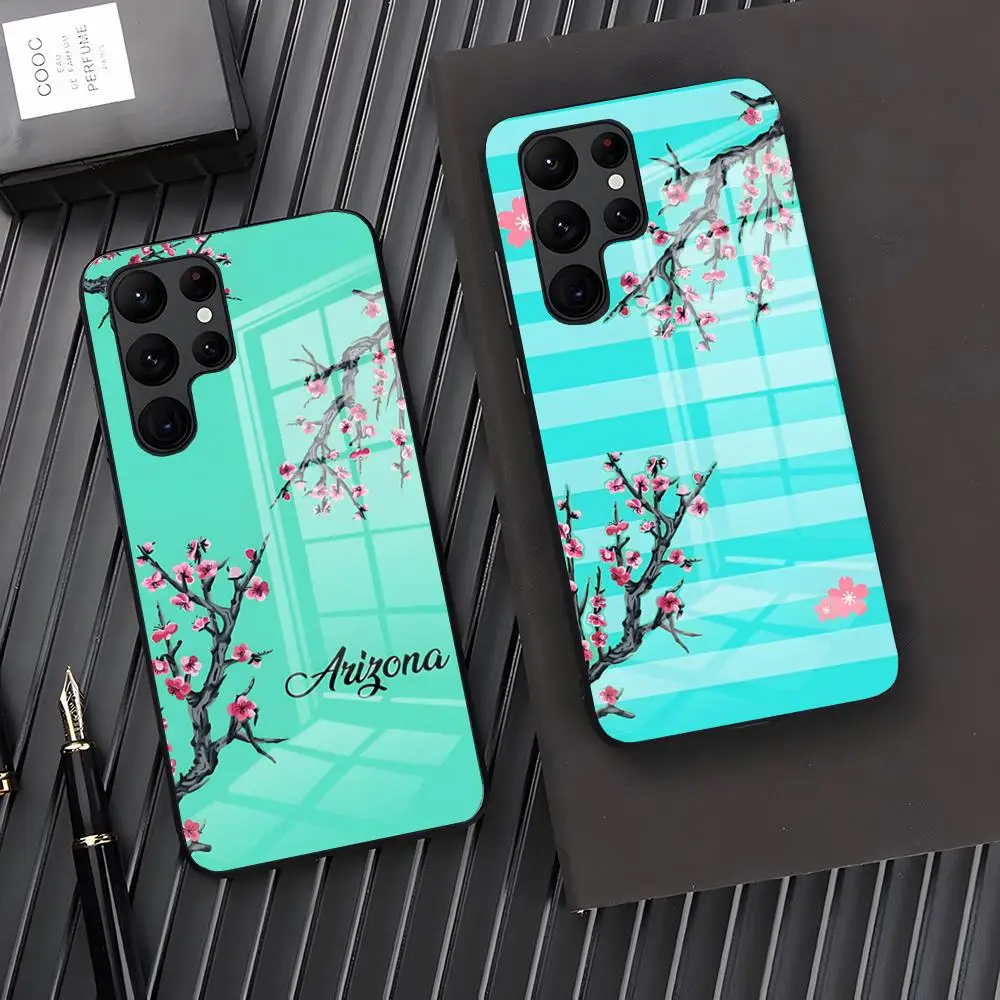 Arizona Iced Tea Aesthetic Phone Case For Samsung S26 S25 Plus S20 S20 Plus S22 Ultra S23 FE S21 Plus S21 Ultra Glass Cover